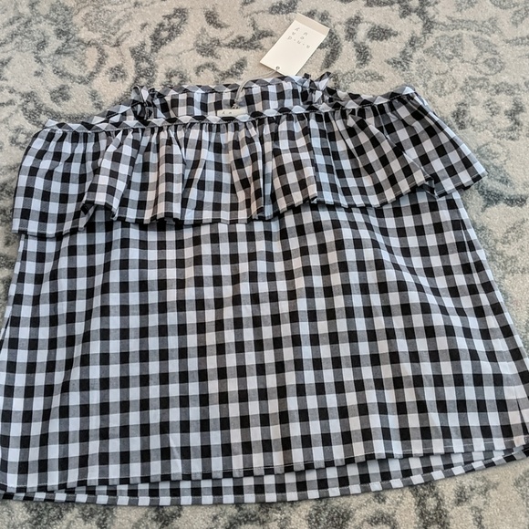 NWT a.n.d eawy black & white tank top - Picture 3 of 4